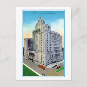 Vintage Royal York Hotel Toronto Canada Postcard
