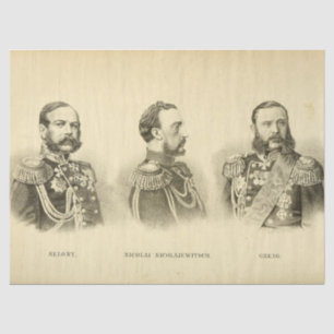 Vintage Royalty Prince Ephemera Decoupage Tissue Paper