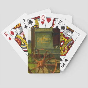 Vintage Rumely Oil Pull Tractor Fun Playing Cards