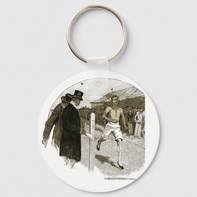 VINTAGE RUNNER KEY RING (Front)