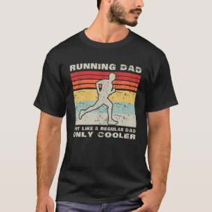 Vintage Running For Men Dad Marathon Runner Coach T-Shirt