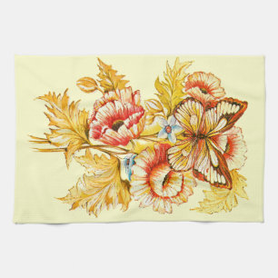 Vintage Russian Tea Towel