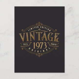 Vintage Rustic 1973 Postcard