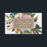 Vintage Rustic Florals Business Card<br><div class="desc"></div>