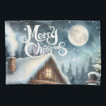 Vintage/Rustic/Snowman/Christmas Pillowcase<br><div class="desc">artwork</div>
