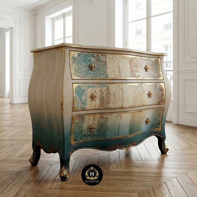 Vintage Rustic Texture Decoupage Furniture Tissue Paper (Creator Uploaded)