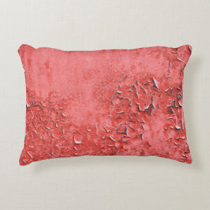 Vintage Rusty Iron Wall Texture Decorative Cushion