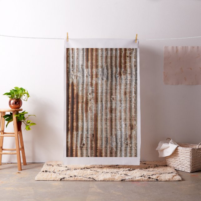 Vintage Rusty Metal Fabric (In Situ)