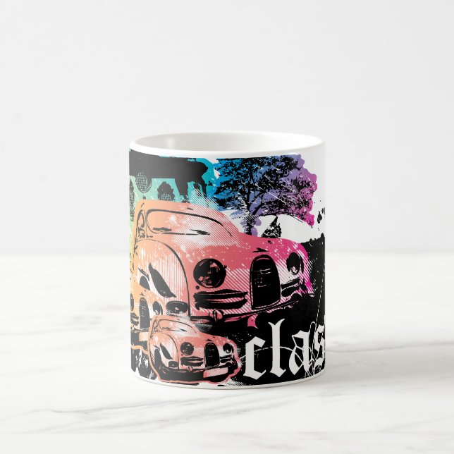 vintage saabs classic grunge mug (Center)