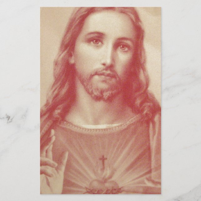 Vintage Sacred Heart of Jesus (Front)