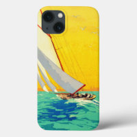 Vintage Sail Boats French Travel
