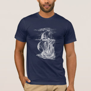 Vintage Sailing Ship T-Shirt