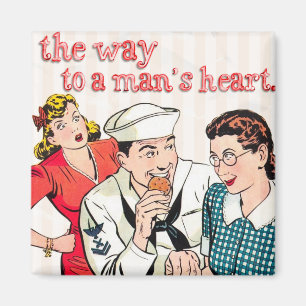 Vintage Sailor Magnet