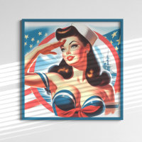 Vintage Sailor Pin-up
