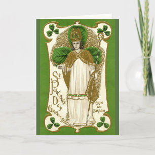 Vintage Saint Patrick's Day Greeting Card