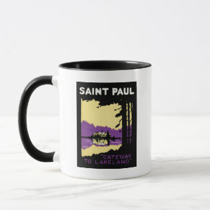 Vintage Saint Paul, Minnesota Mug