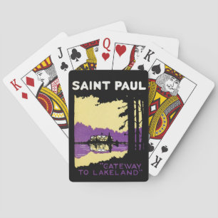 Vintage Saint Paul, Minnesota Playing Cards