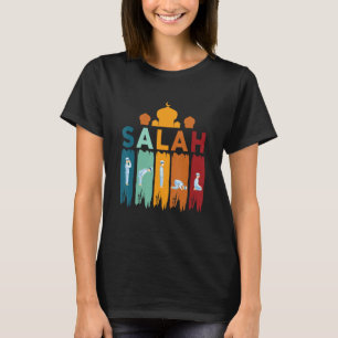 Vintage Salah Islamic Religion Mosque Allah Muslim T-Shirt