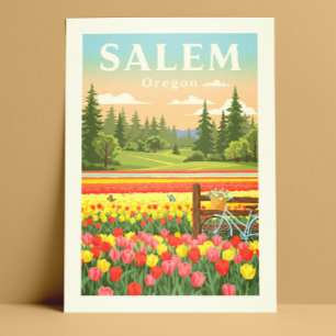 Vintage Salem Oregon Postcard