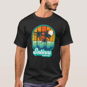 Vintage Salinas California Summer Vacation Beach S T-Shirt