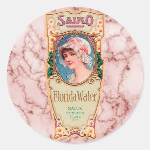 Vintage Salko Florida Water Perfume Label