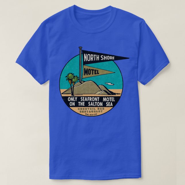 Vintage Salton Sea Motel T-Shirt (Design Front)