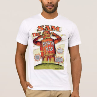Vintage Sam Answer Man Robot T-shirt