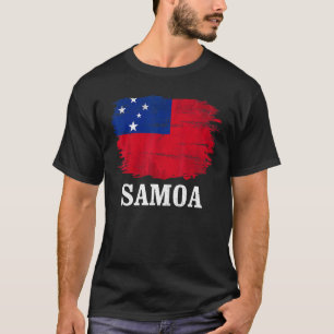 Vintage Samoa Flag For Samoan T-Shirt