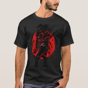 Vintage Samurai Warrior Bushido Code Japanese Swor T-Shirt