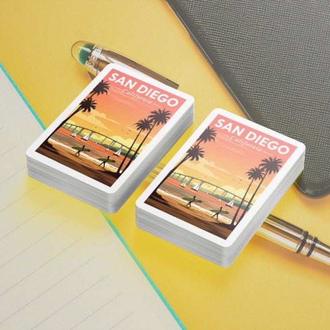 Vintage San Diego California Playing Cards (Creator Uploaded)