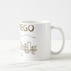 Vintage San Diego Coffee Mug
