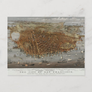 Vintage San Francisco 1878 Postcard