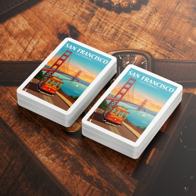 Vintage San Francisco California Playing Cards (Creator Uploaded)