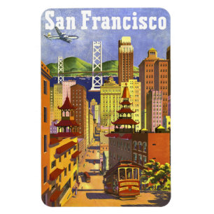 Vintage San Francisco Magnet