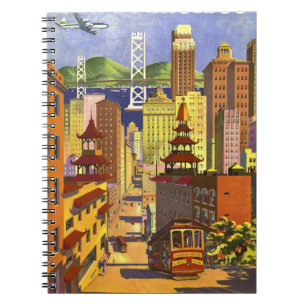 Vintage San Francisco Notebook