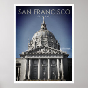 Vintage San Francisco Travel Poster