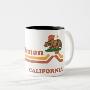 Vintage San Ramon California Two-Tone Coffee Mug