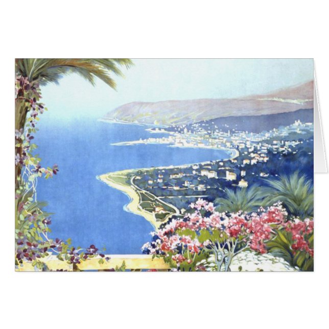Vintage San Remo Italy Europe Travel (Front Horizontal)