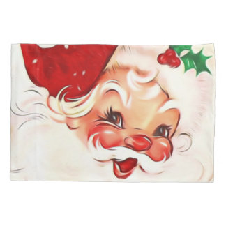 Vintage Santa 4 Pillowcase