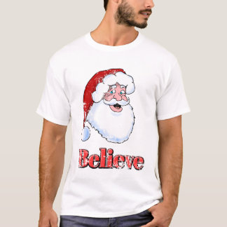 Vintage Santa...Believe Shirt