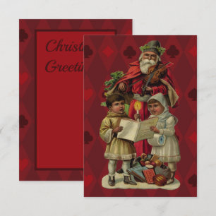 Vintage Santa Christmas Music Singing