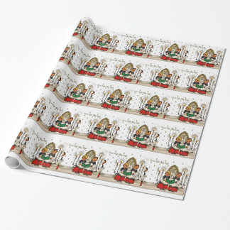 vintage-santa-christmas-post-cards-0029 wrapping paper