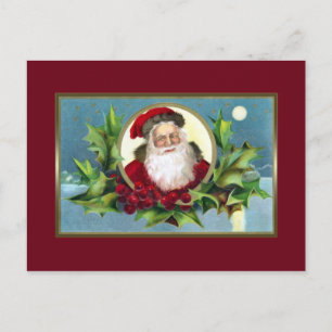 Vintage Santa Christmas Postcard