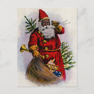 Vintage Santa Christmas Postcard