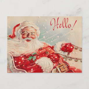 Vintage Santa Christmas Postcards