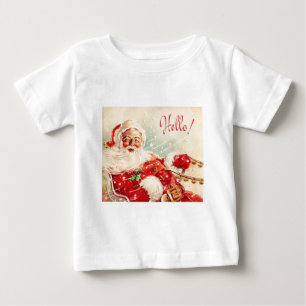 Vintage Santa Claus Baby T-Shirt
