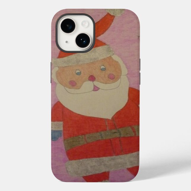Vintage Santa Claus Case-Mate iPhone Case (Back)