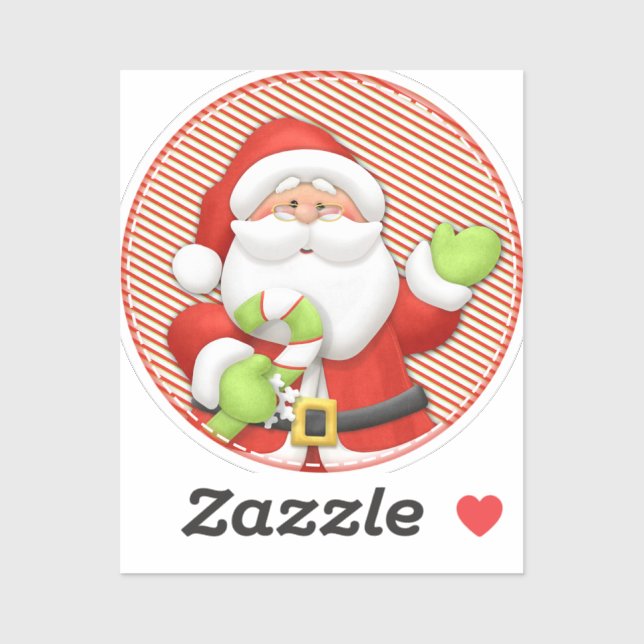 Vintage Santa Claus Christmas Art (Sheet)