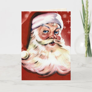 Vintage Santa Claus Christmas Card