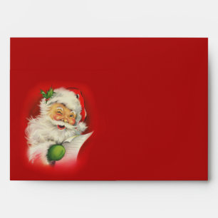 Vintage Santa Claus Christmas Envelopes
